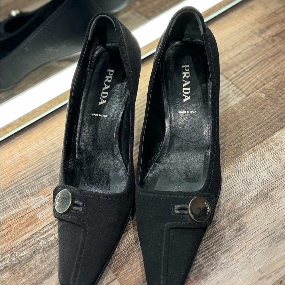 Prada Women's Black Heels